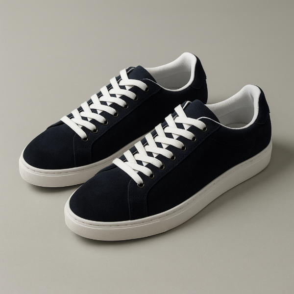 Producto - Londres Azul Gamuza Zapatilla