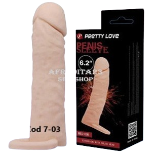 Producto - Funda Peneana Alarga Engrosa con Anillo testicular Cod A25-03