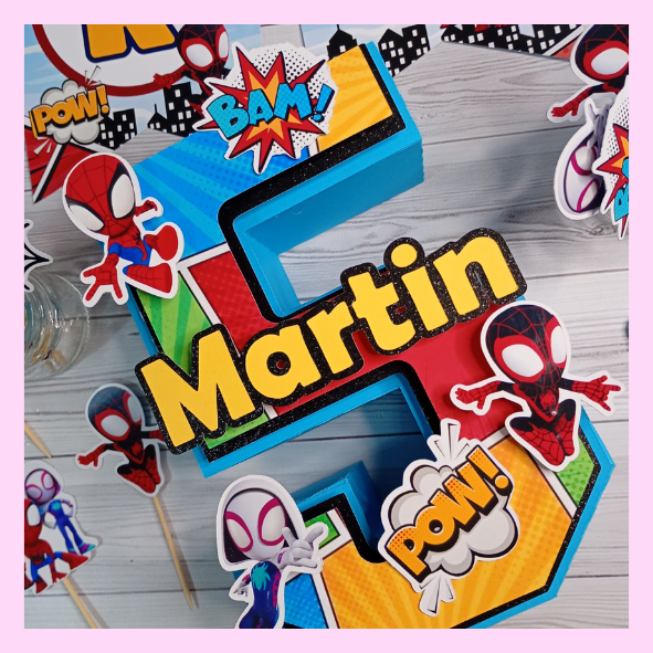 Producto - Letras 3D 18cm - 0