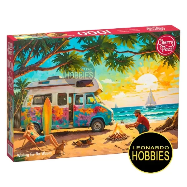Producto - Esperando las Olas 1000 Piezas Cherry Pazzi 31346