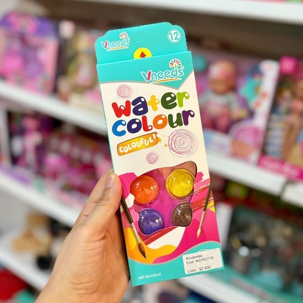 Producto - Set X12 Acuarelas 352776