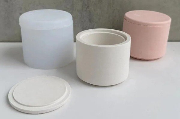 Producto - Molde Silicona Pote Tapa Chico