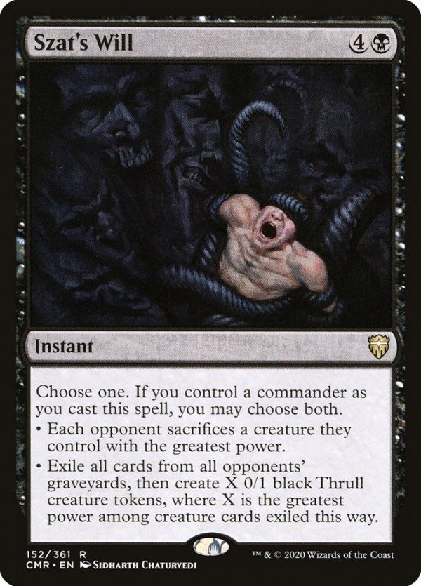 Producto - Szat's Will #152  Commander Legends