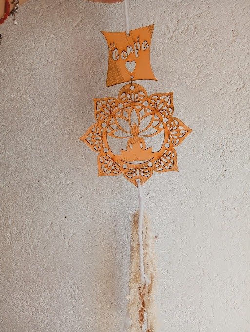 Producto - Colgante mandala CONFÍA