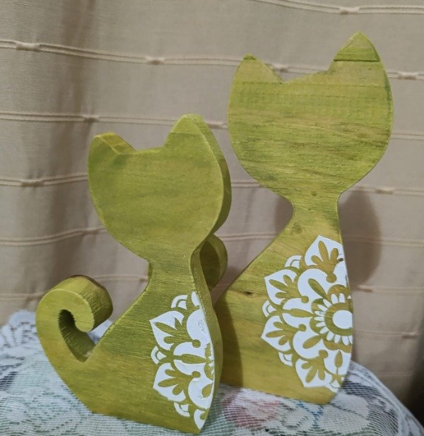 Producto - GATITOS EN MADERA 1