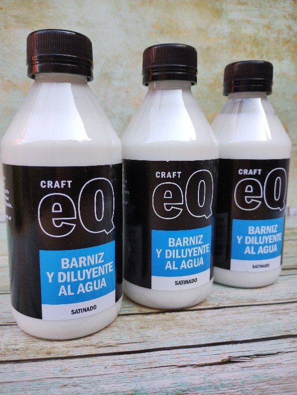 Producto - Barniz y Diluyente Satinado EQ x 250cc.