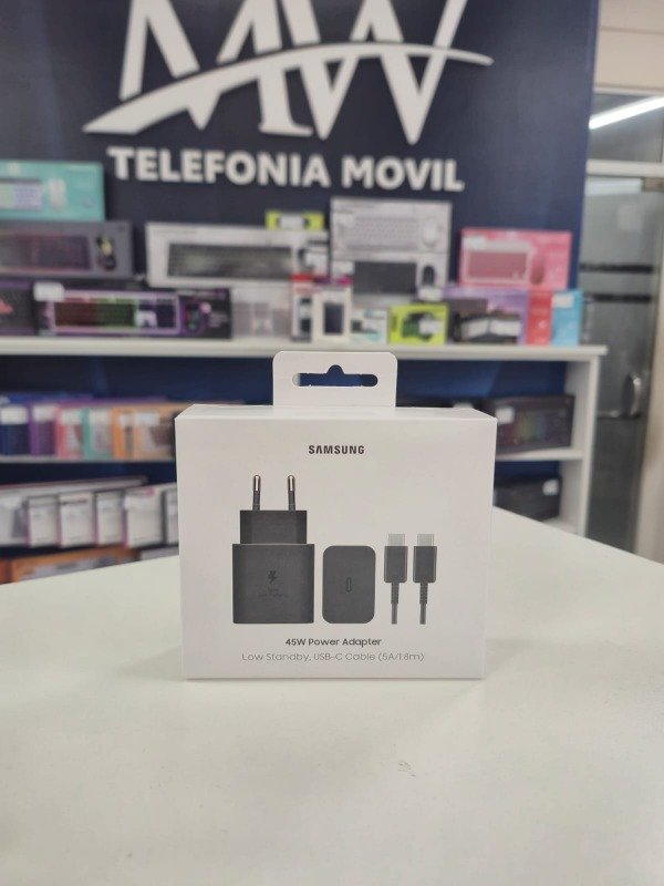 Producto - Cargador Viajero USB Samsung USB-C 45W CON CABLE EP-T4511CCABLE