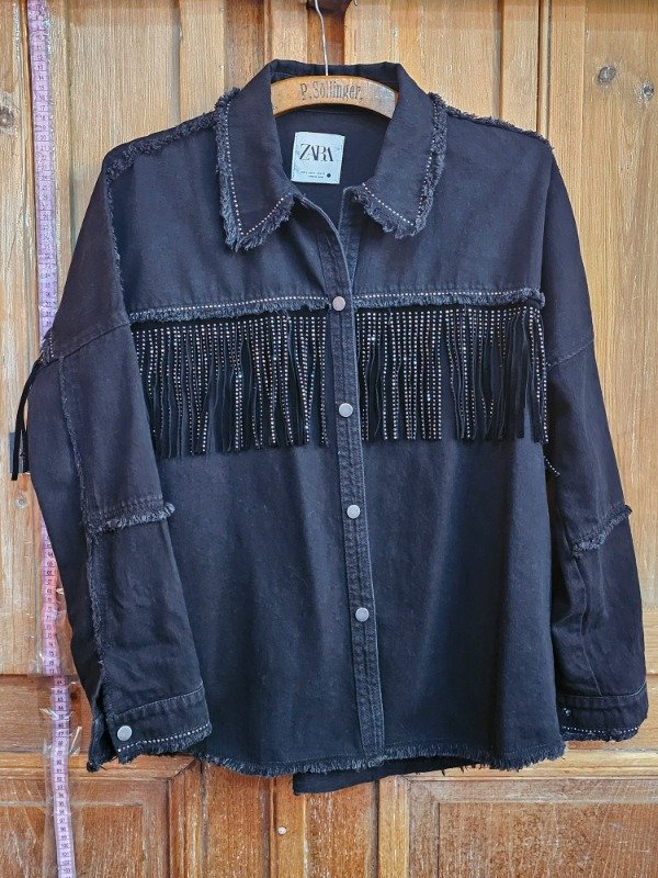 Producto - Camisaco Zara Negro t.S