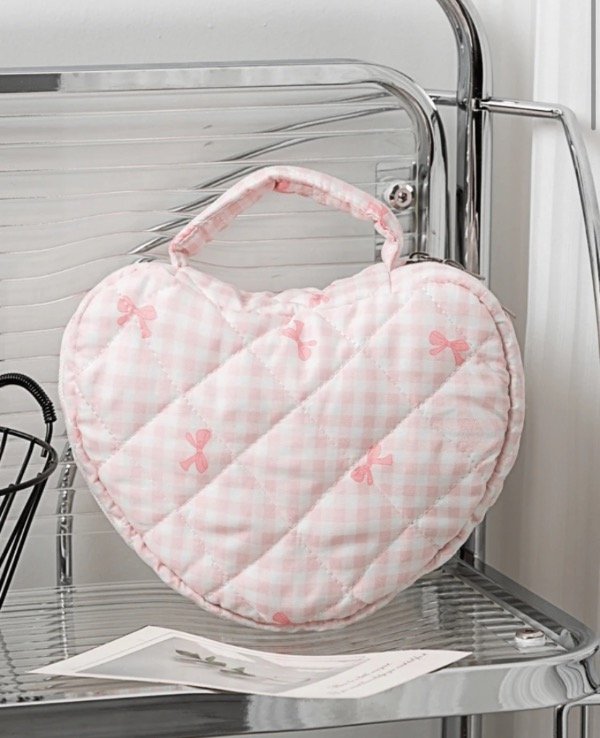 Producto - Neceser Corazon Rosa
