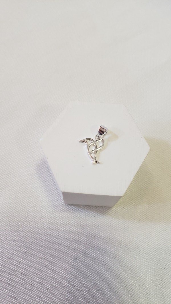 Producto - Dije silueta colibrí