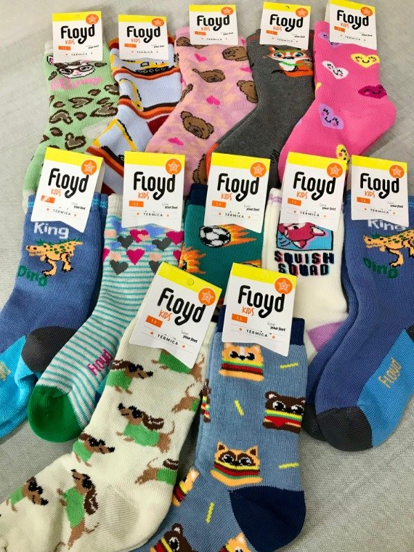 Producto - PACK X3 MEDIA TERMICA ESTAMPADA NIÑOS - FLOYD 55