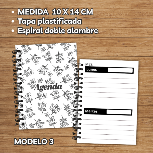 Producto - Agenda Mini Petit ( 10 x 14 cm) - 3