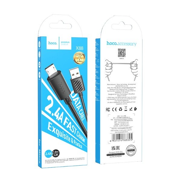 Producto - HOCO - X88 Cable Micro - 0