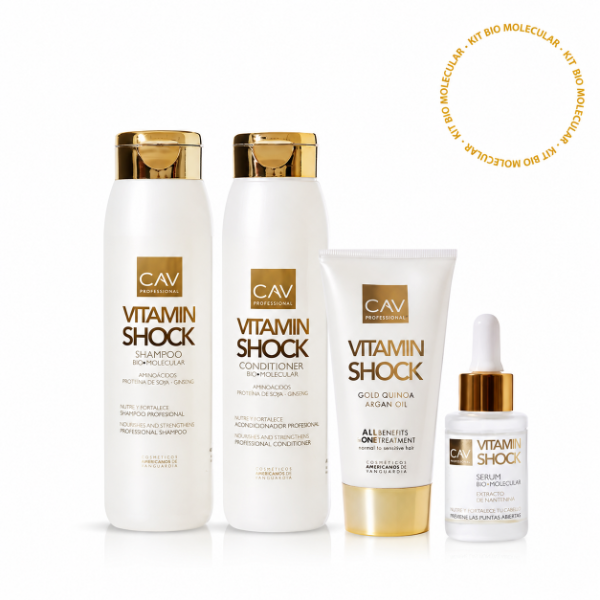 Producto - Cav - Kit Bio Molecular Cabellos Fragiles Y Deshidratados