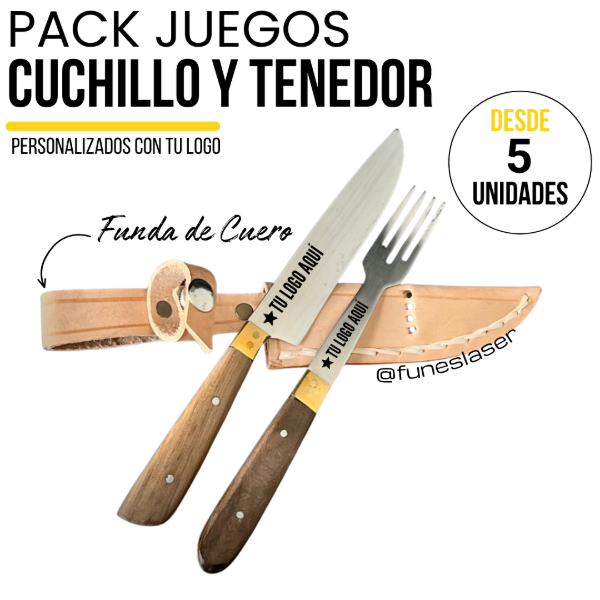 Producto - Pack Juegos de Cuchillo y Tenedor