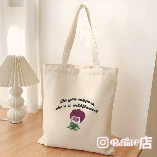 Producto - Tote Bag "Wildflower" (Bordada)