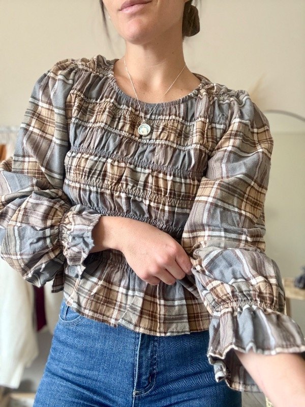 Producto - Blusa Eloise gris
