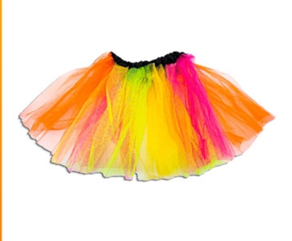 Producto - Tutu multicolor con tira negra