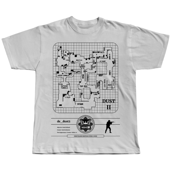 REMERA "CSGO V2" ON-DEMAND