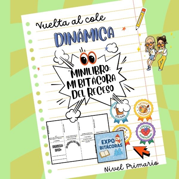 Producto - DINÁMICA: MINILIBRO BITÁCORA DEL RECESO