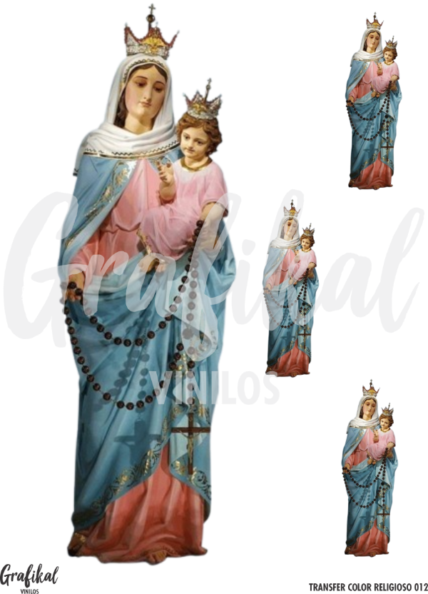 Producto - Transfer Color Religioso 012