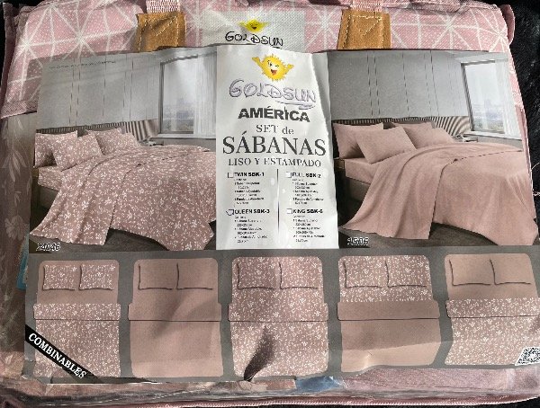 Producto - Sábanas GoldSun 2 en 1 QUEEN - 2