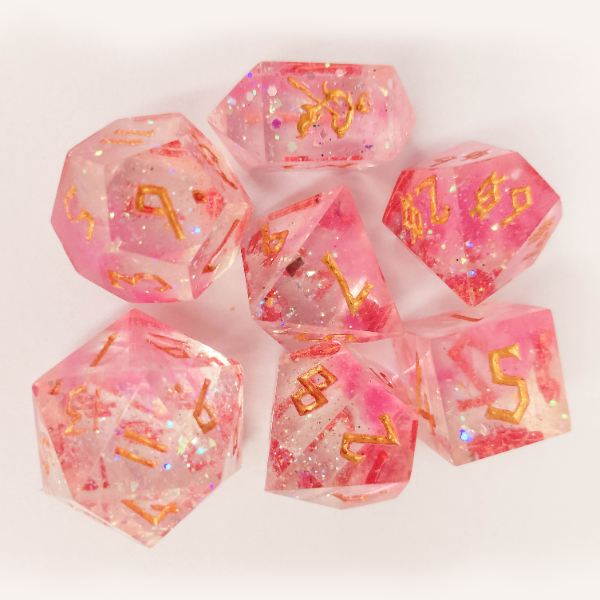 Producto - Set de dados "Pink Party"