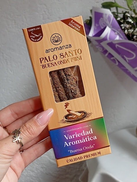 Producto - Sahumerios mini palo santo - Aromanza premium - Caja x5 varillas - 3