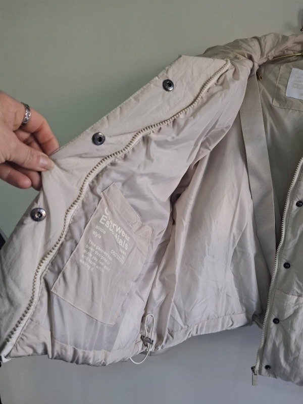 Producto - CAMPERA PUFFER 47 STREET COLOR BEIGE TALLE M (ORIGINAL ) - 1
