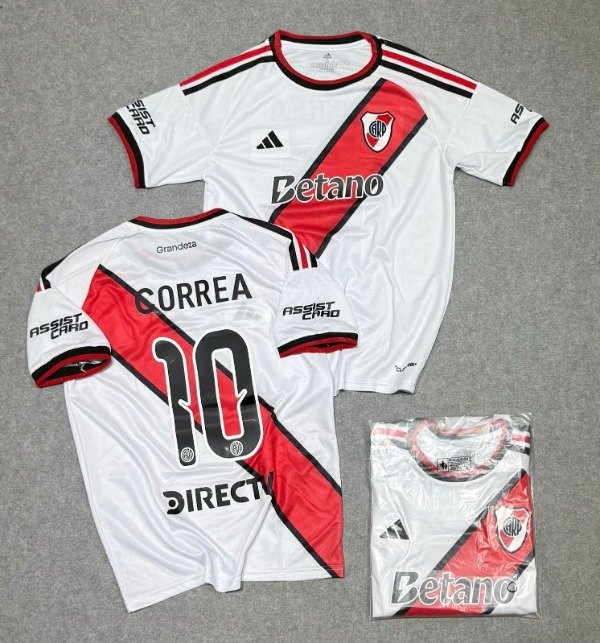 Producto - CAMISETA RIVER PLATE TITULAR 2026/2027 #10 CORREA - 0