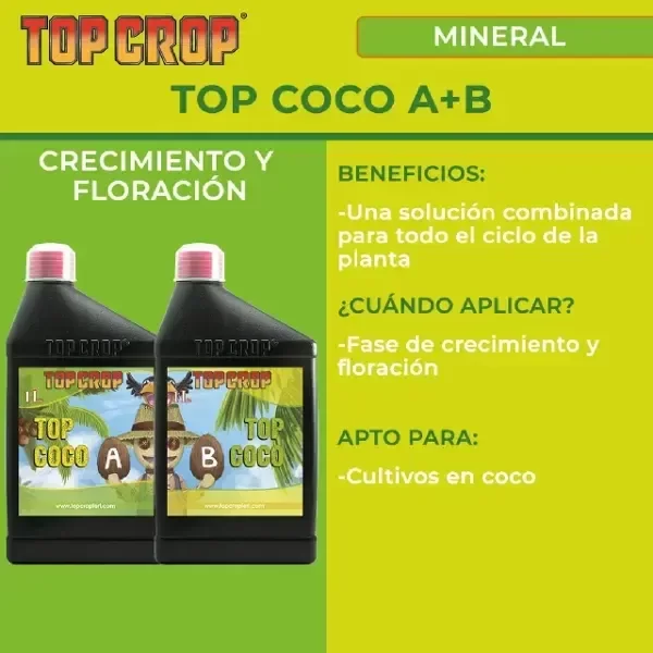 Producto - Top coco A Y B 1 Litro (KIT PARA COCO)