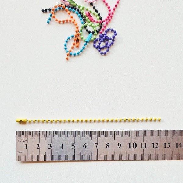 Producto - Cadena de bolitas x 10u. Color mix - 1