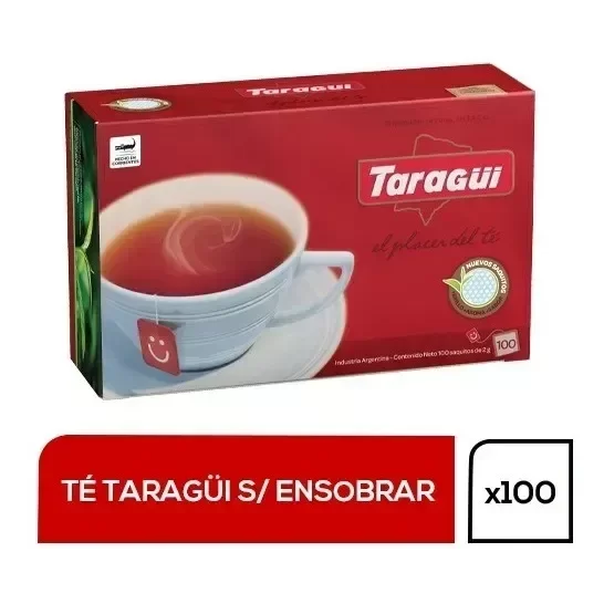 Producto - te tradicional sin sobre x100u [TARAGUI]