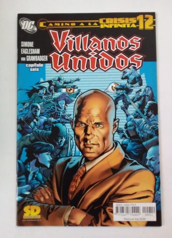 Producto - Camino a la Crisis infinita #12 Villanos unidos - Simone - SD DC Comics