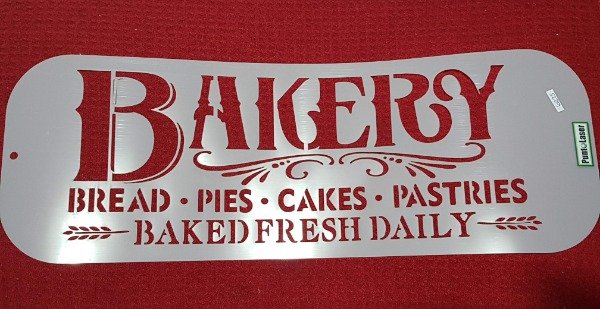Producto - Stencil - 40 x 15 cm - Cod. Bakery