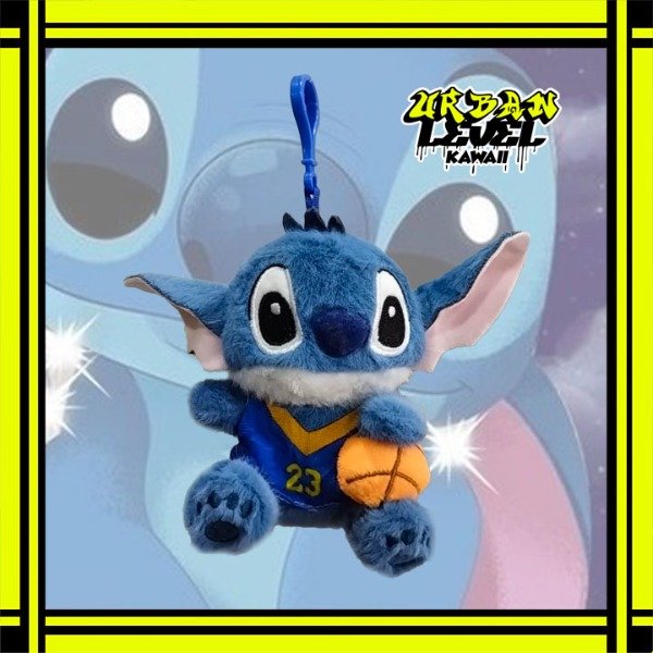 Producto - Llavero Peluche Stitch Basquetbolista - Lilo y Stitch