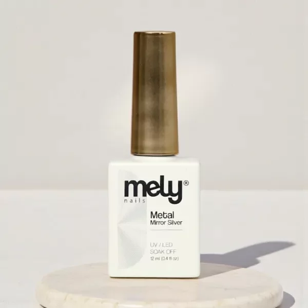 Producto - ESMALTE SEMIPERMANENTE MIRROR SILVER MELY - 1