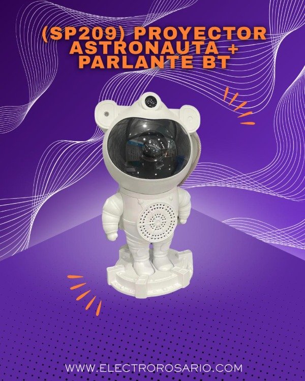 Producto - (SP209) PROYECTOR ASTRONAUTA + PARLANTE BT