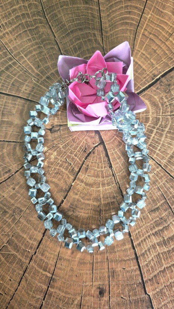 Producto - Collar Cubico Plata - 0