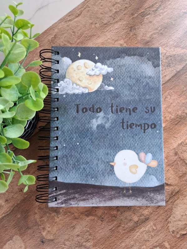 Producto - Cuaderno "Todo tiene su tiempo pajarito"