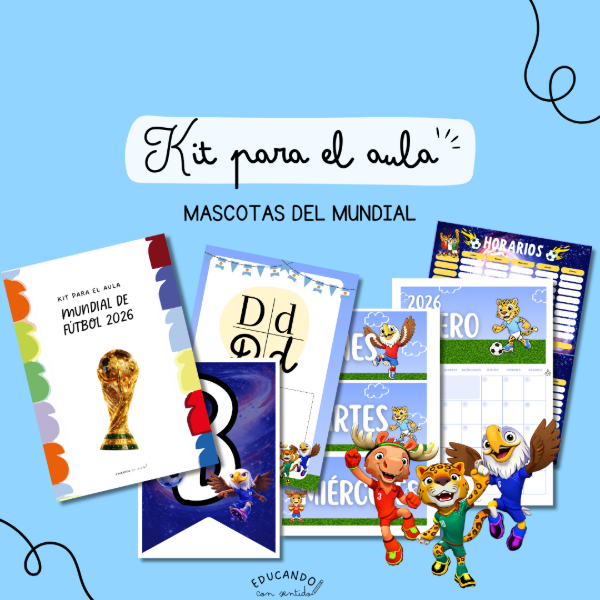 Producto - KIT para el aula - MASCOTAS MUNDIAL