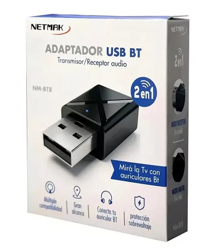 Producto - Adaptador Bluetooth Transmisor NMBT8