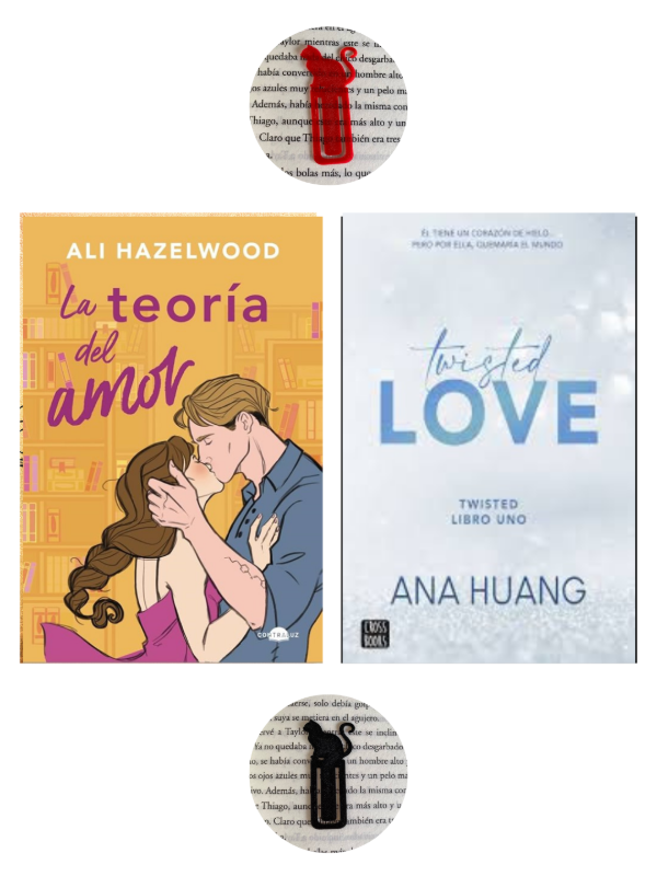 Producto - La teoría de Amor + Twisted Love (Separadores y Envío de Regalo)