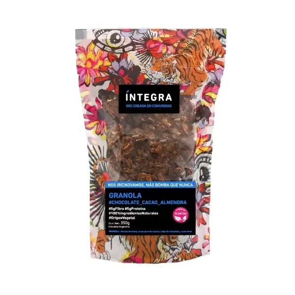 Producto - Granola chocolate cacao almendra 350g INTEGRA