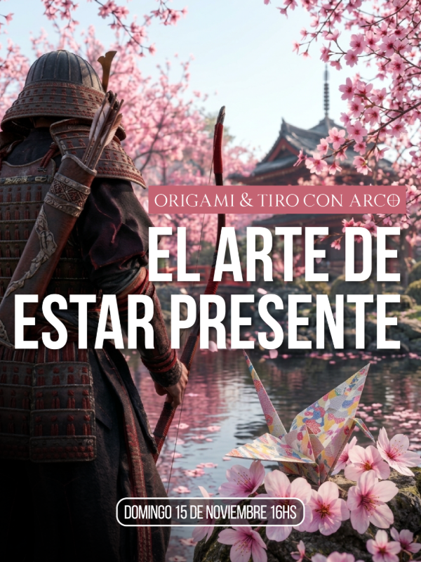 Producto - ORIGAMI + TIRO CON ARCO: EL ARTE DE ESTAR PRESENTE