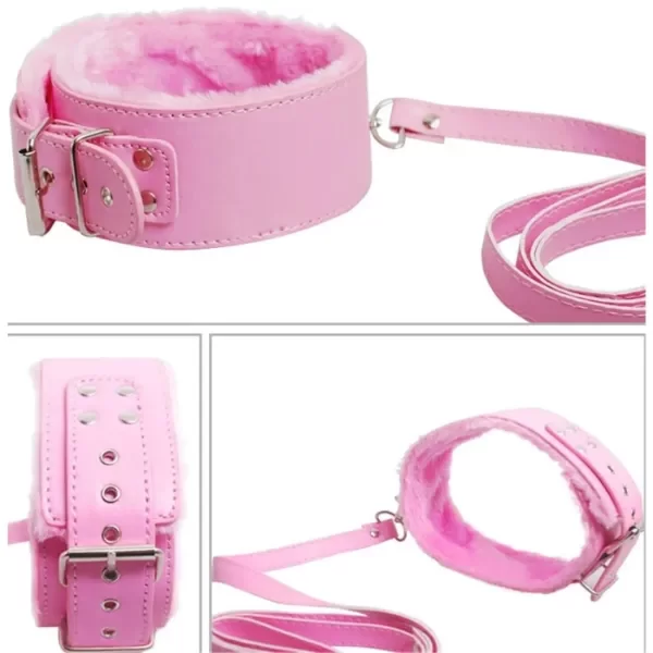 Producto - Kit BDSM Peluche - 7 piezas (rosa) - 4