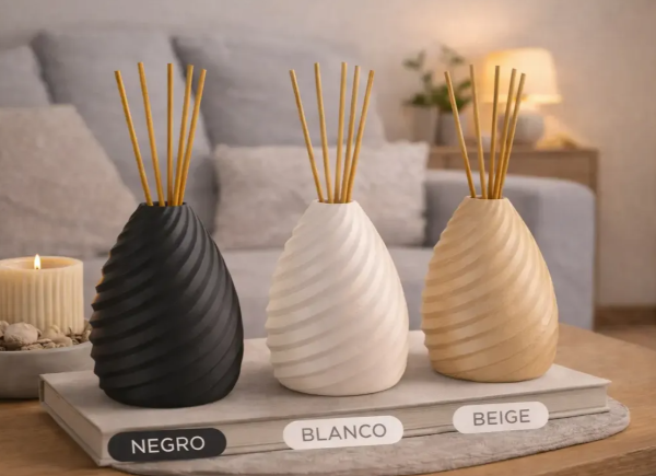 Producto - Cobertor Difusor Decoración Nordico Saphirus Minimalista 3d - 3
