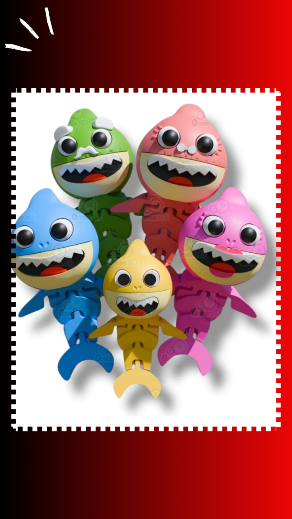 Producto - Baby shark articulados