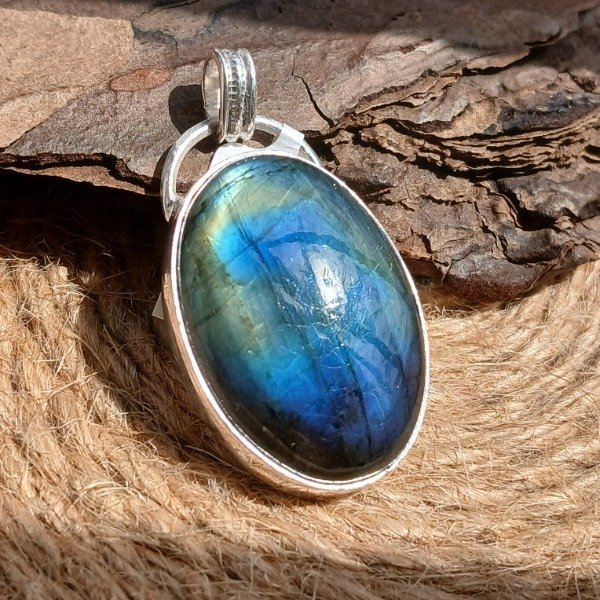 Producto - Dije Plata 925 labradorita