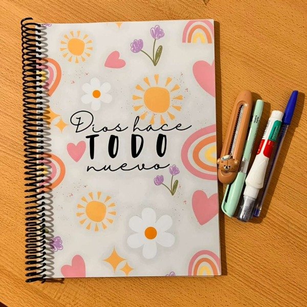 Producto - Cuaderno A4 Dios hace todo nuevo